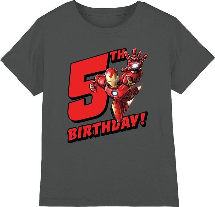Iron Man TShirt 5. Geburtstag