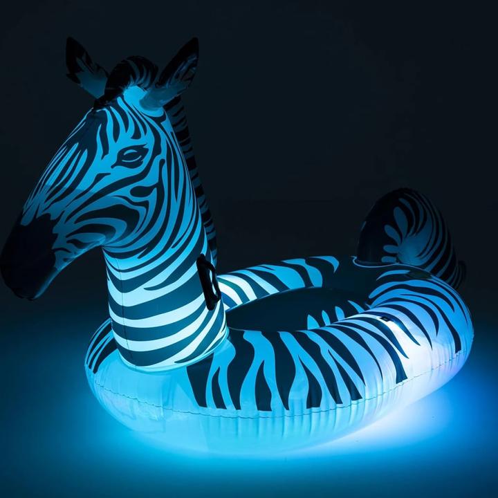 Actual product image Bestway Zebra Float Lights n' Stripes