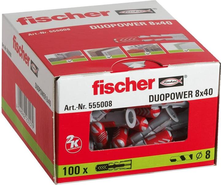 Productafbeelding Fischer 2-componenten deuvels (100 Pcs.)