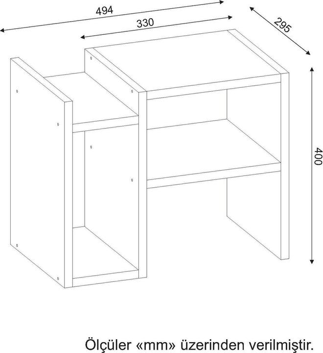 Productafbeelding Kalune Design Skippy (49,5 x 40 x 29,5 cm)