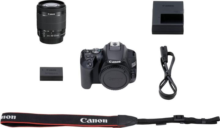 Actual product image Canon EOS 250D (18 - 55 mm, 24.10 Mpx, APS-C / DX)