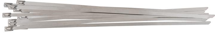Immagine prodotto KS Tools Fascette in acciaio inox con chiusura a sfera, 4,6x250 mm, 100 pezzi. (Fascette in metallo, 250 mm, 1 pz.)