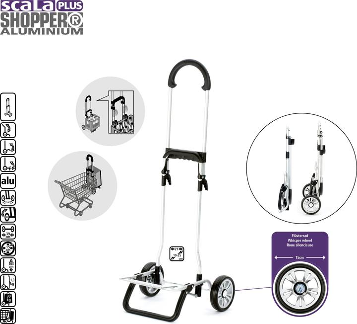Produktbild Andersen Scala Shopper Plus Weda Einkaufstrolley 48 cm