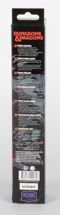 Actual product image Konix Dungeons + Dragons Mouse Pad (S)