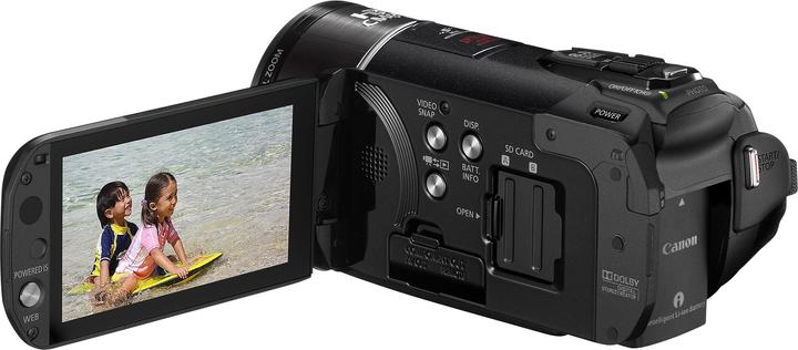 Actual product image Canon Legria HF S200, Full-HD Flash Camcorder (6.01 Mpx, 10 x)