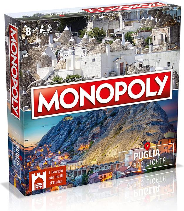 Productafbeelding Winning Moves Monopoly - De Mooiste Dorpen Van Italië - Puglia & Basilicata