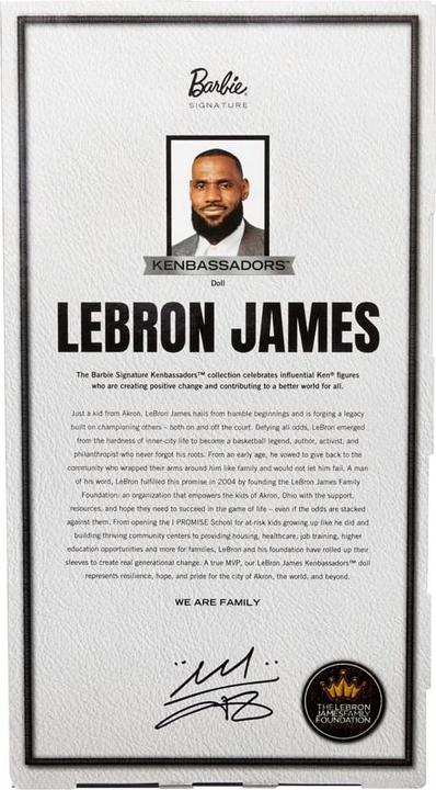 Productafbeelding Mattel Barbie Signature Le Bron James