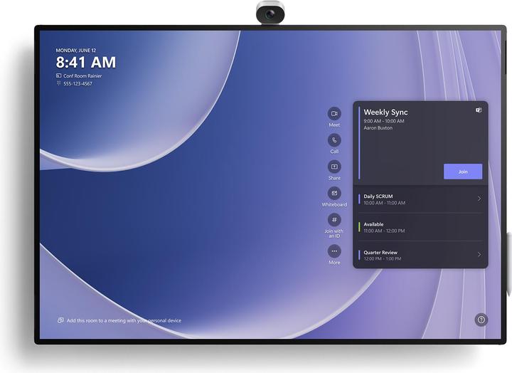 Produktbild Microsoft Surface Hub 2 for business (3840 x 2560 Pixel, 50")