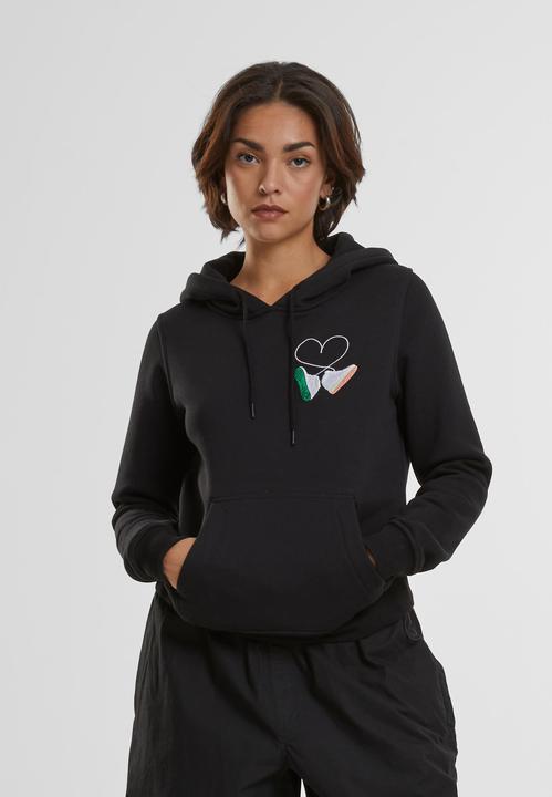 Immagine prodotto Mister Tee MisterTee Felpa con cappuccio da donna Kicks Love EMB - 170453 (XS)