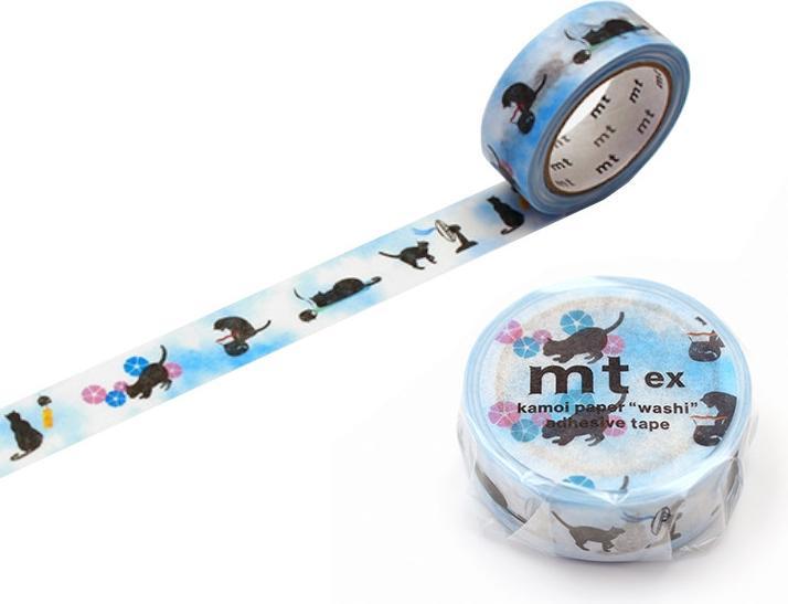Actual product image MT Adhesive tape Washi tape summer cat printed adhesive tape
