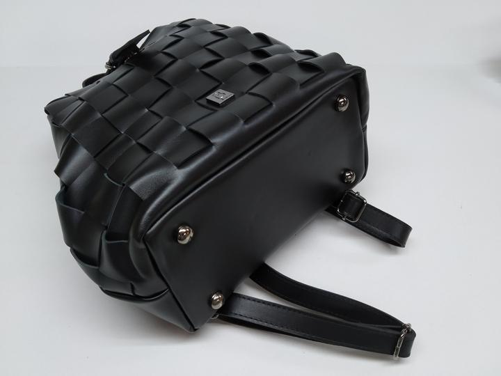 Produktbild Only-Bags.Store Alternative Patchwork Style Echtes Leder Rucksack, Kalbsleder Tasche, Lederhandtasche, Iconic