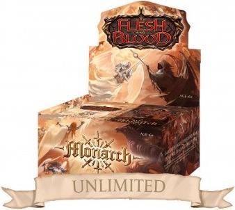 Actual product image Flesh and Blood Monarch Unlimited Edition Booster Display (English, Booster display)