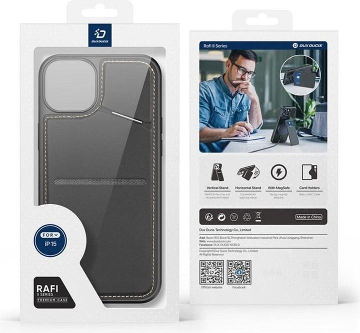 Produktbild Dux Ducis Rafi II Mag Series PC und TPU hardcase Hülle (Apple iPhone 15)