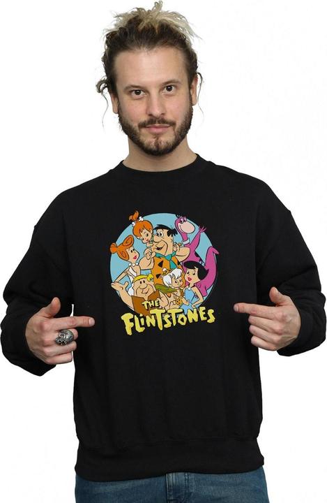 Image du produit The Flintstones - Sweat GROUP CIRCLE - Homme (XL)