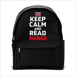 Produktbild ABYstyle KEEP CALM AND READ MANGA - Backpack - Asian Art