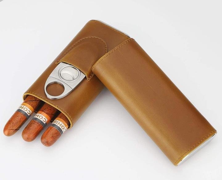Image du produit TCR Étui à cigares en cuir