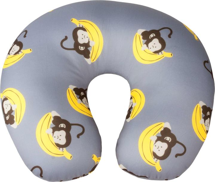 Immagine prodotto KidsExperts Bolster Monkey da 5 anni grigio/giallo (Cuscino per testa e collo)