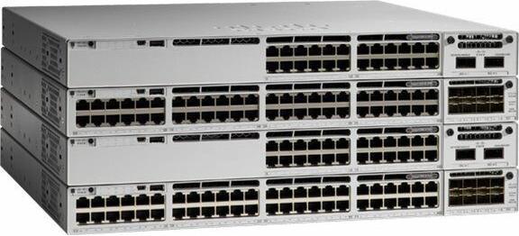 Image du produit Cisco C9300L-24P-4X-A Commutateur réseau administrable L2/L3 Gigabit Ethernet (10/100/1000) (24 Ports)