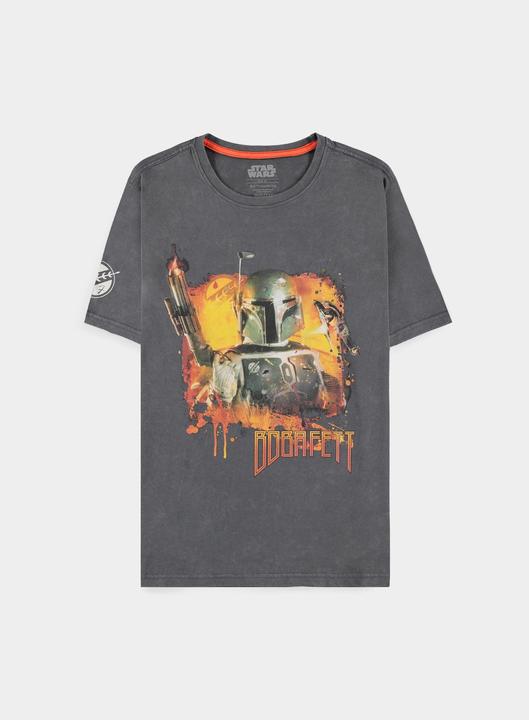 Produktbild The Mandalorian Boba Fett Acid Wash Men's Short Sleeved Tshirt (S)