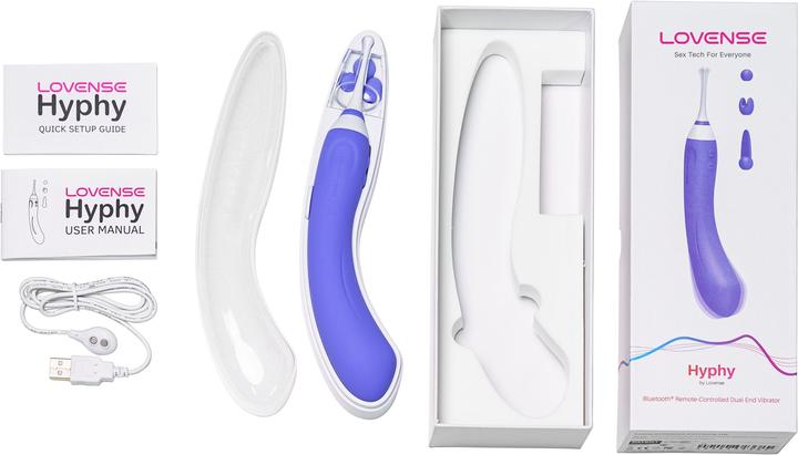 Image du produit Lovense Vibrateur Hyphy Dual-End