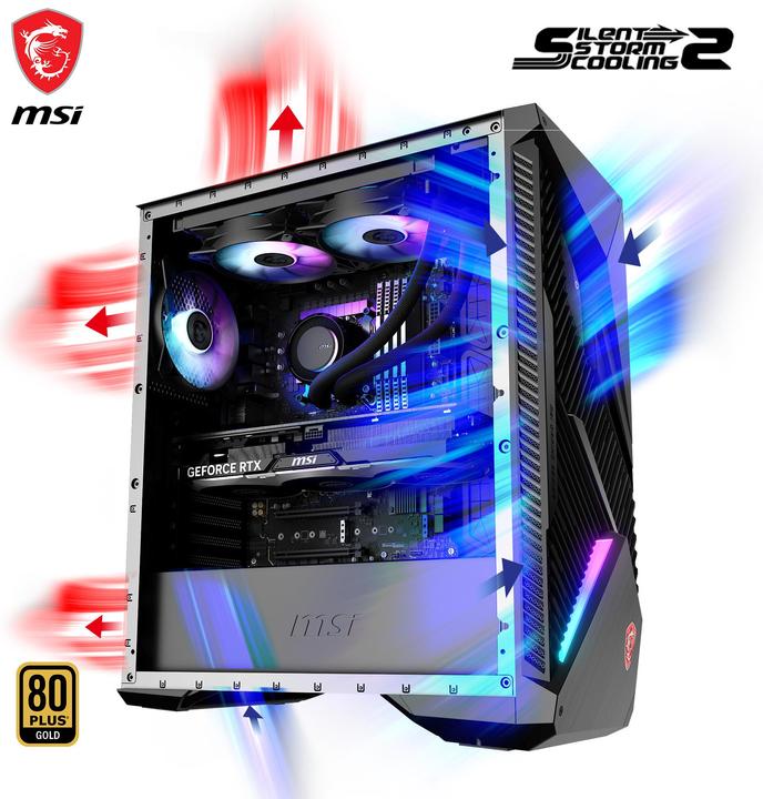 Actual product image MSI MPG Infinite X2 14NUF7-459AT (Intel Core i7-14700KF, 32 GB, 1000 GB, GeForce RTX 4070 Ti Super)