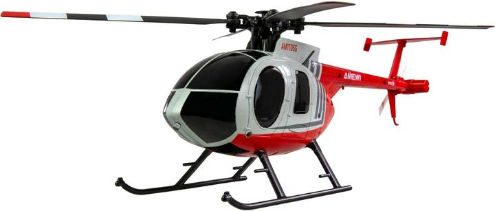 Produktbild Amewi RC Helikopter MD500 Li-Po Akku 350mAh silber/rot