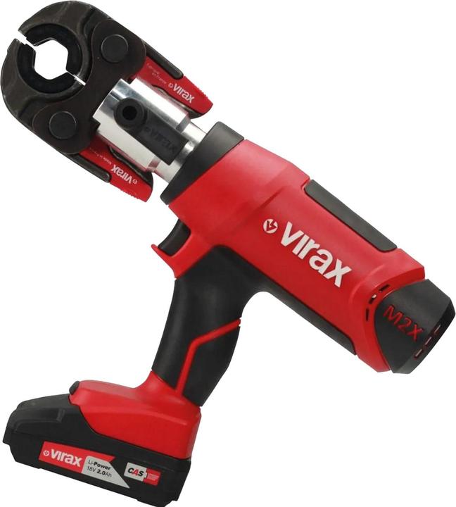 Virax Elektro-mechanische Presse Viper M2X + V 15-18-22 +2 Akkus