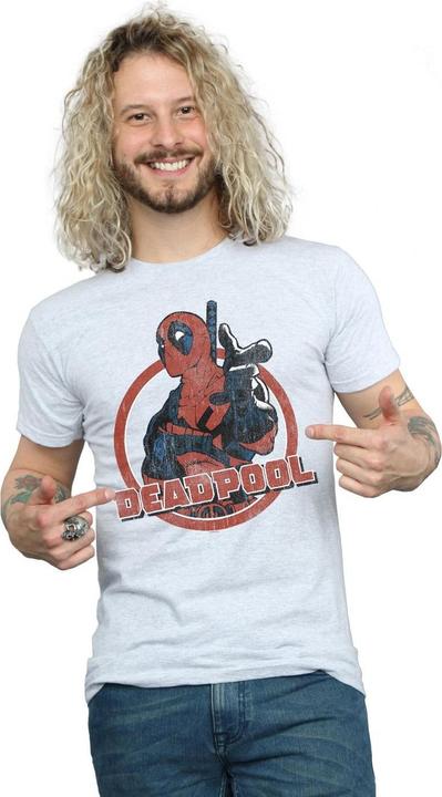 Produktbild Deadpool Gun Finger TShirt (3XL)