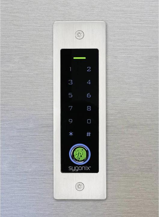Productafbeelding Sygonix SY-5231014 Vingerafdruk/RFID-toegangssysteem inbouw 12 V/DC, 18 V/DC IP (Vingerafdruk, Sleutelkaart)