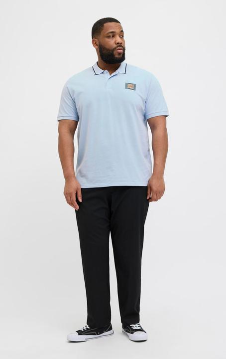 Actual product image Jack & Jones Plus Size Gedruckt Poloshirt Poloshirt (5XL)