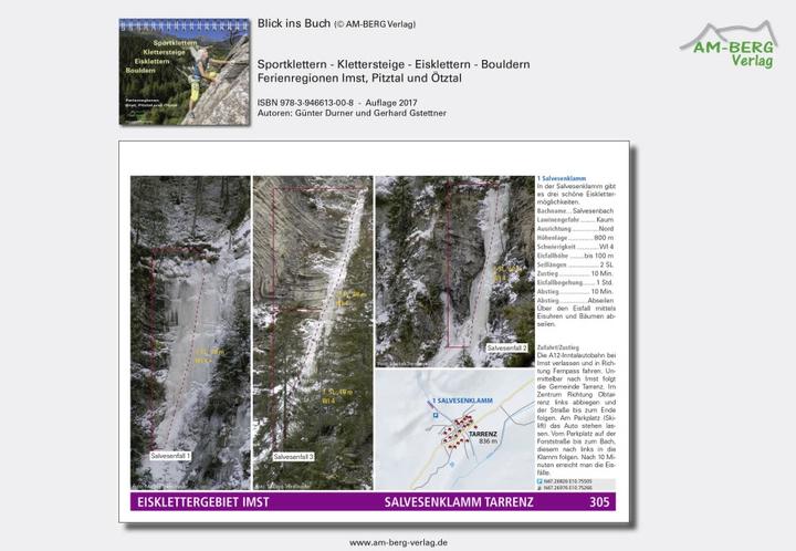 Produktbild Sportklettern - Klettersteige - Eisklettern - Bouldern Ferienregionen Imst, Pitztal und Ötztal (Deutsch, Gerhard Gstettner, Günter Durner, 2016)