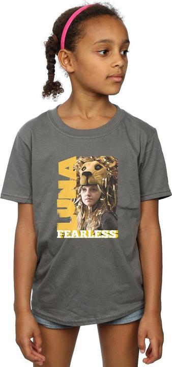 Actual product image Girls Luna Fearless Cotton T-Shirt (152, 158)