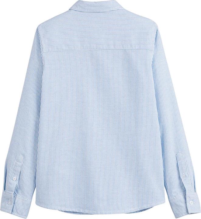 Produktbild La Redoute Collections Gestreifte Hemdbluse mit langen Ärmeln (164)