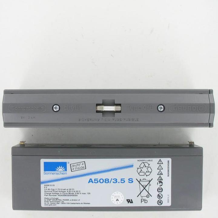 Image du produit Sonnenschein Batterie Grundig ACC476, batterie Dryfit A508/3.5S (8 V, 3.50 Ah)