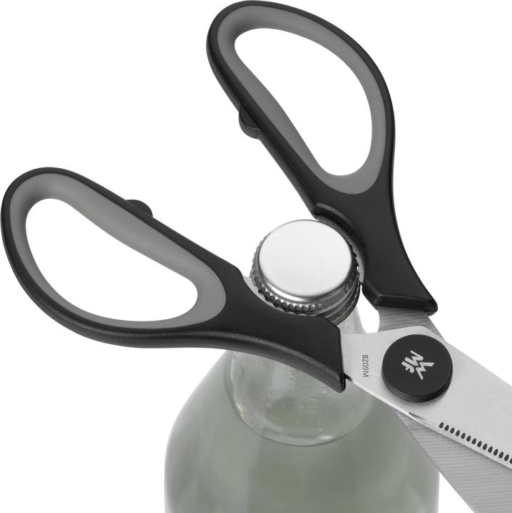 Produktbild WMF Küchenschere Haushaltsschere Allzweckschere 21cm Touch Sägeschliff schwarz (21 cm)