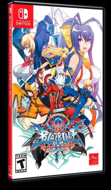 Actual product image Limited Run Blazblue Cantral Fiction () (import) (Switch, EN)