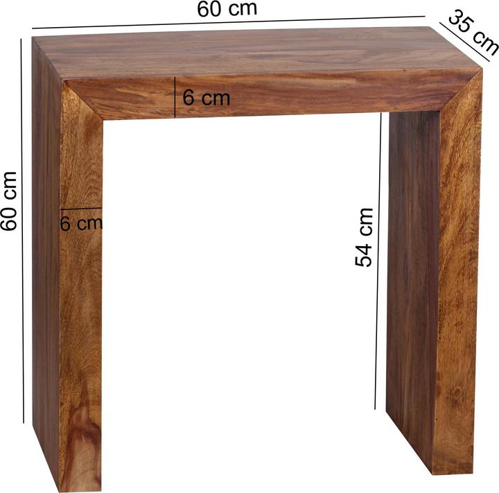 Actual product image Wohnling Mumbai (60 x 35 x 60 cm)