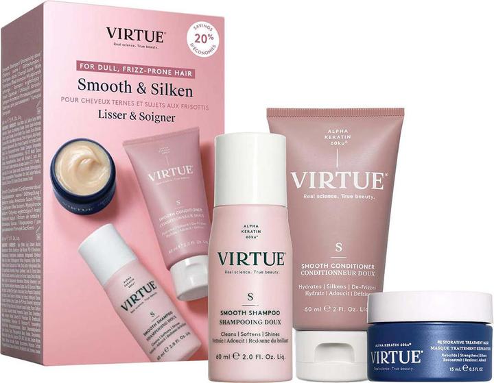 Actual product image Virtue Labs Smooth Discovery Kit (Hair care set)