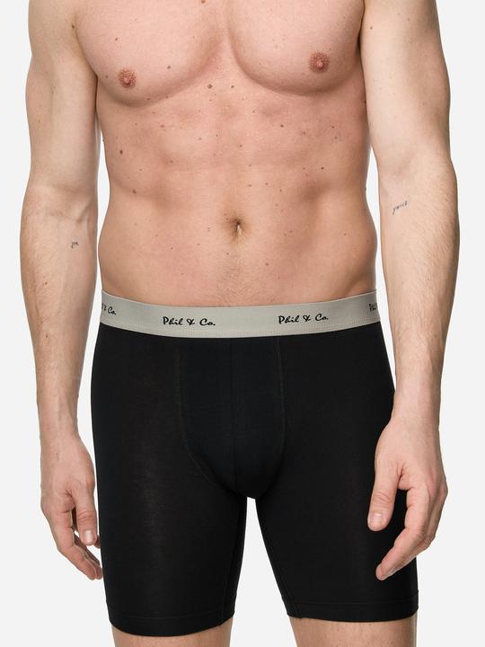 Immagine prodotto Phil & Co. Berlin Pantaloni retrò in jersey Boxer lunghi (M, confezione da 3)