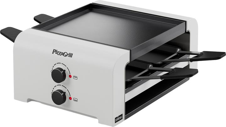Stöckli Pizza grill for 4 people white