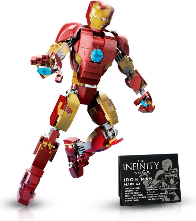 Immagine prodotto LEGO Figura di Iron Man (76206, LEGO Marvel)
