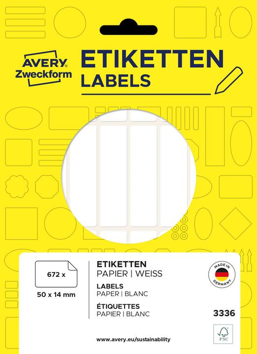 Immagine prodotto Avery Vielzweck-Etiketten