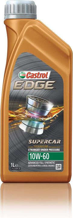 Produktbild Castrol Motorenöl EDGE Supercar 10W-60 Titanium, 1 l (1 l, SAE 10W-60)