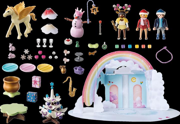 Produktbild Playmobil Weihnachtsfest unter dem Regenbogen