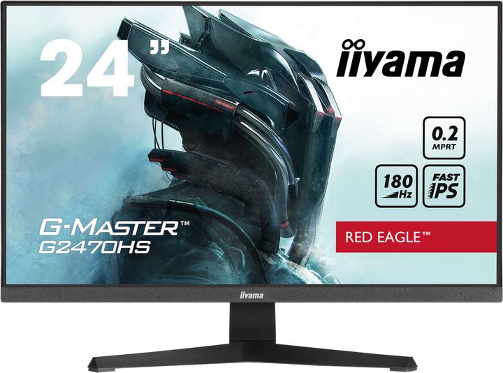 Immagine prodotto iiyama G2470HS-B1 23,8 pollici Fast IPS FHD (1920 x 1080 pixel, 23.80")