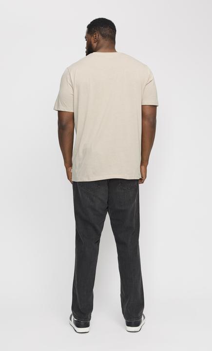 Actual product image Jack & Jones Plus Size Unicoloured T-shirt T-shirt (7XL)