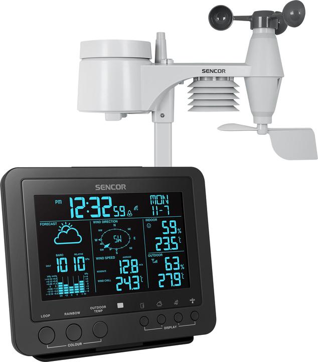 Sencor Professionelle Wetterstation SWS 9700