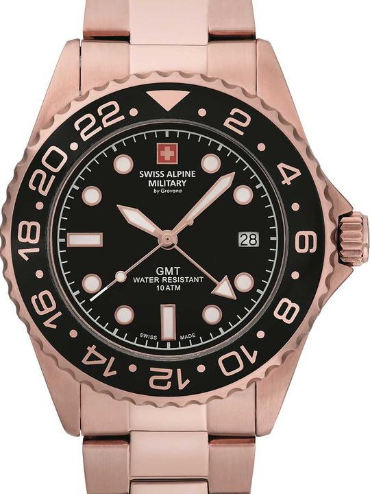 Swiss Alpine Military 7052.1167 GMT Diver 42mm 10ATM (42 mm)