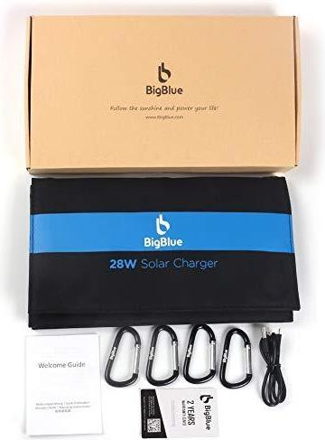 Actual product image BigBlue Solar charger (28 W, 0.67 kg)