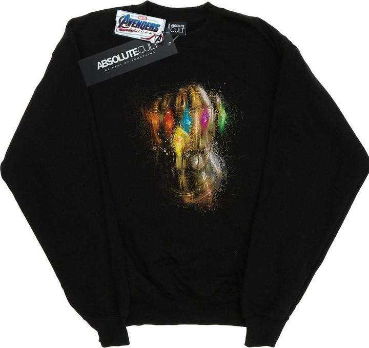 Produktbild Avengers Endgame Infinity Gauntlet Splatter Sweatshirt Jungen (128)